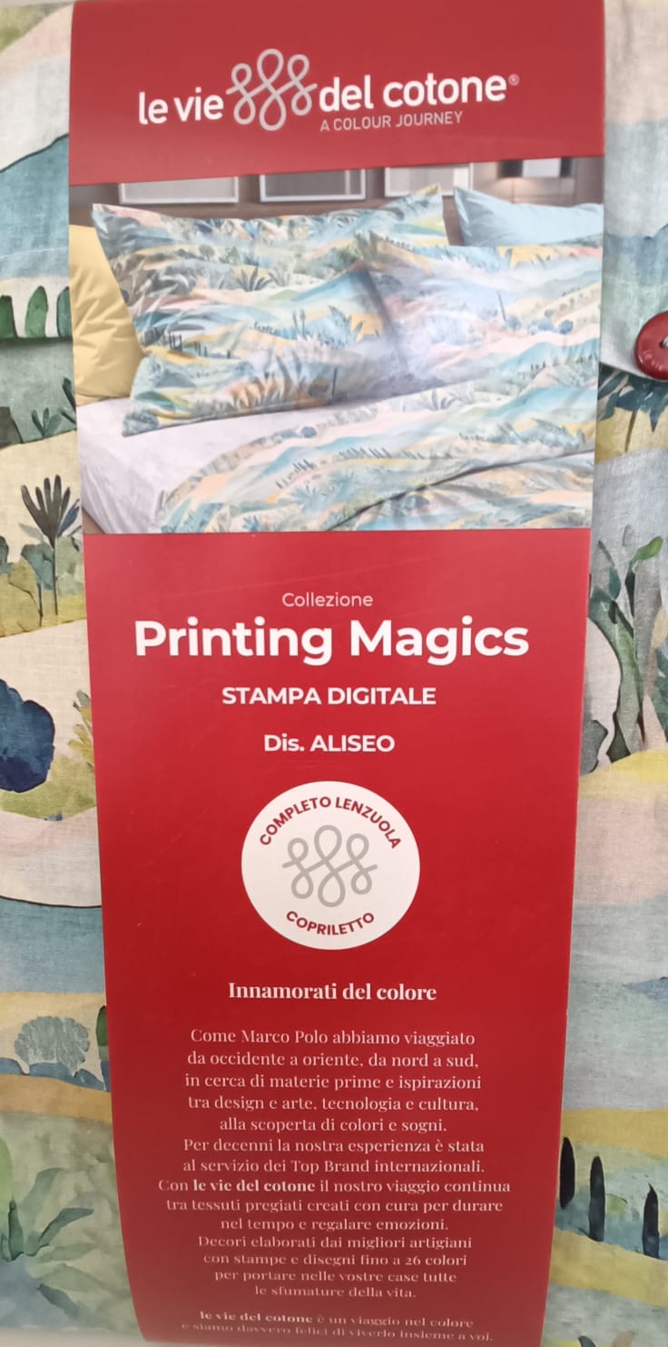 LENZUOLA PRINTING MAGICS MATRIMONIALE