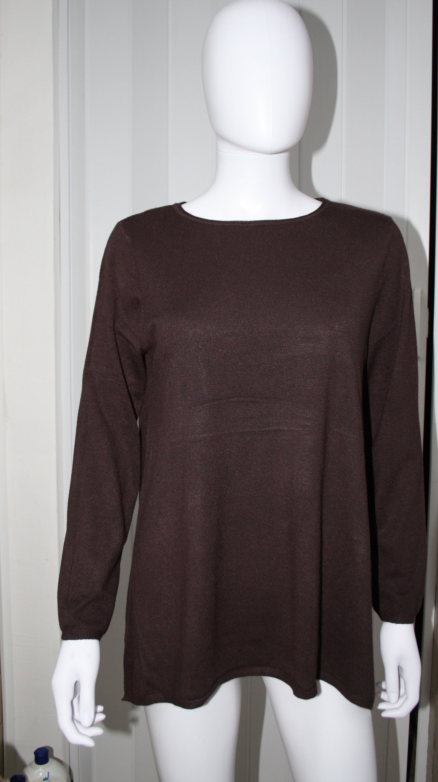 LA BOUTIQUE MAGLIA GIROCOLLO SPACCHETTI